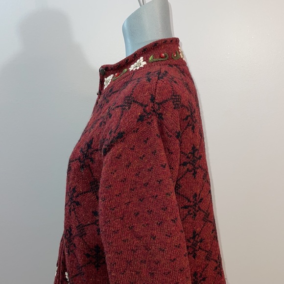 Simons Contemporaine Floral Wool Lined Jacket - Picture 11 of 16